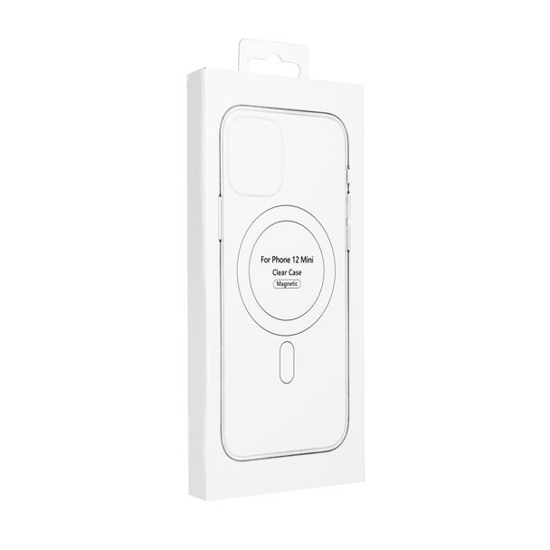 Futerał do iPhone 12 MINI Clear Mag Cover (STR) zgodny z MagSafe transparentny