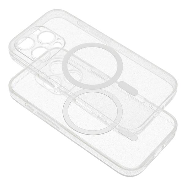 Futerał do Samsung S26 Clear Mag Cover (STR) zgodny z MagSafe transparentny glitter