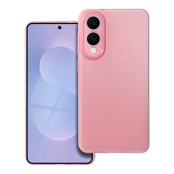 Futerał do Samsung S25 EDGE Clear Case 2 mm Blink różowy