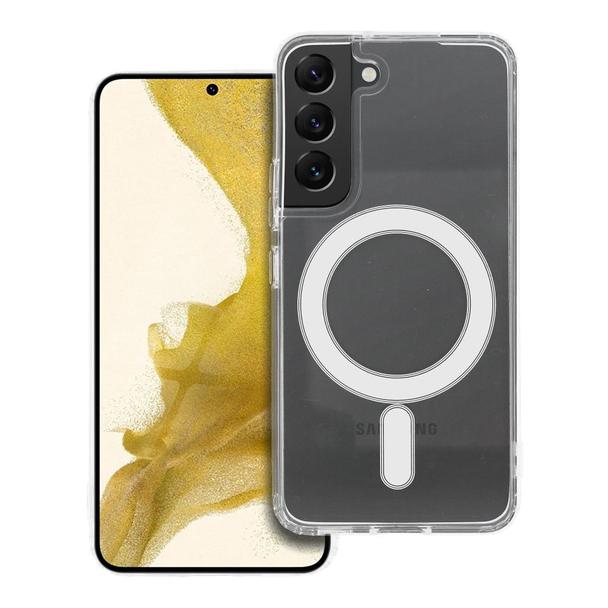 Futerał do Samsung S22 Clear Mag Cover (STR) zgodny z MagSafe transparentny