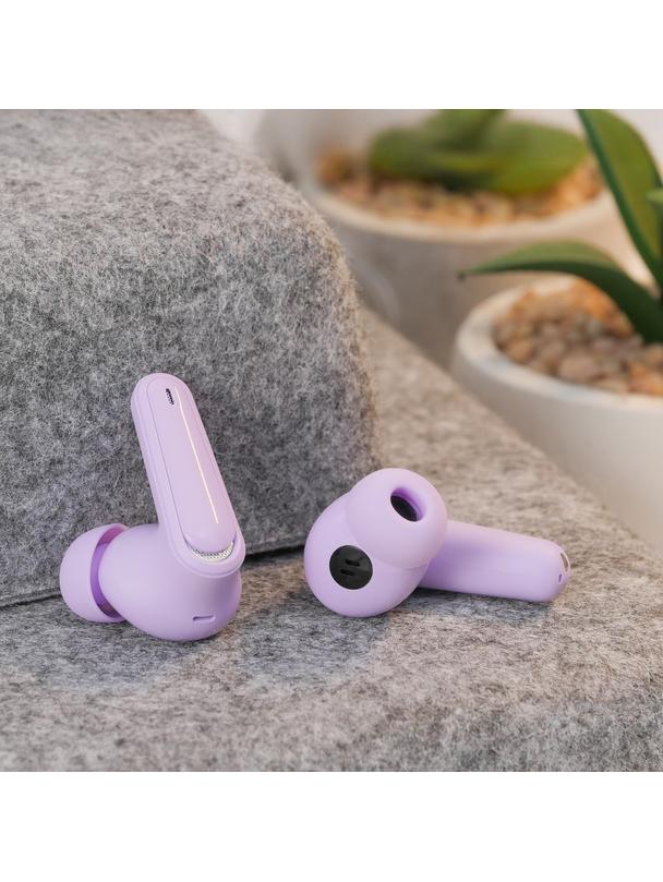 Słuchawki bezprzewodowe douszne Hoco TWS EQ23 fioletowe