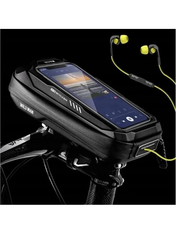 WILDMAN sakwa rowerowa na kierownicę na zamek X3 0,5L czarna