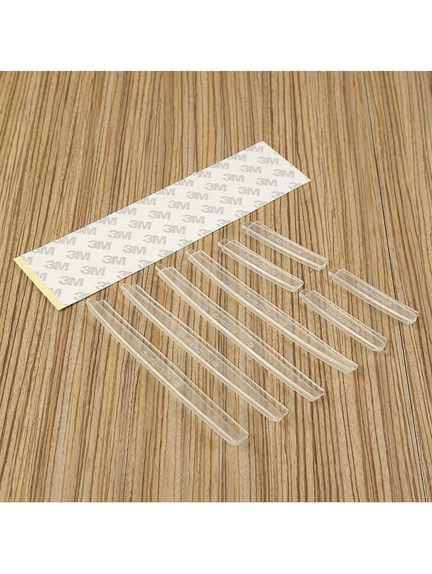 Ochraniacz na krawędź drzwi do samochodu 8 szt transparentny