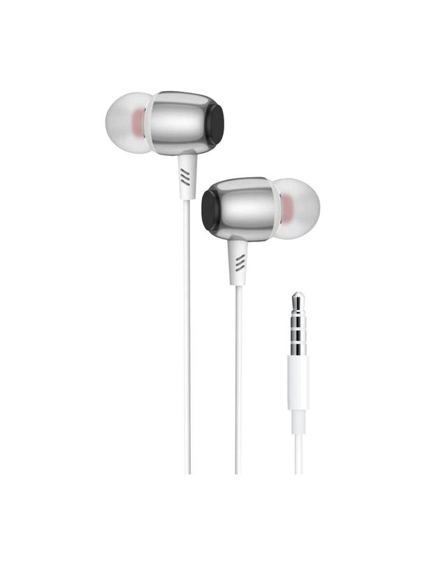 Słuchawki przewodowe douszne Jack 3,5 mm Blue Star M09 1,2 m białe