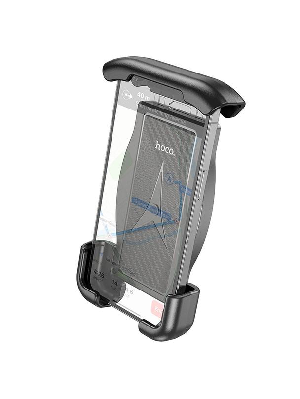 Uchwyt na telefon do motocykla Hoco na lusterko CA119 czarny