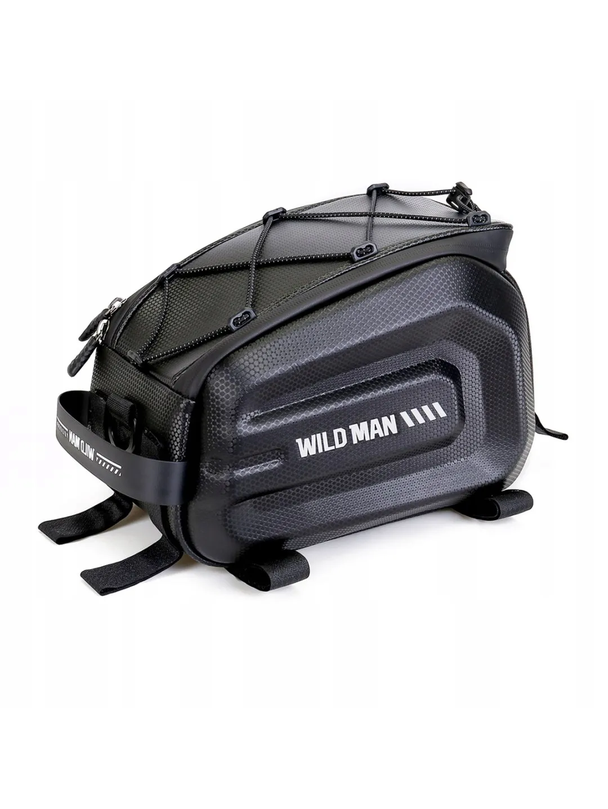 WILDMAN sakwa rowerowa na bagażnik 4L GD5 czarna