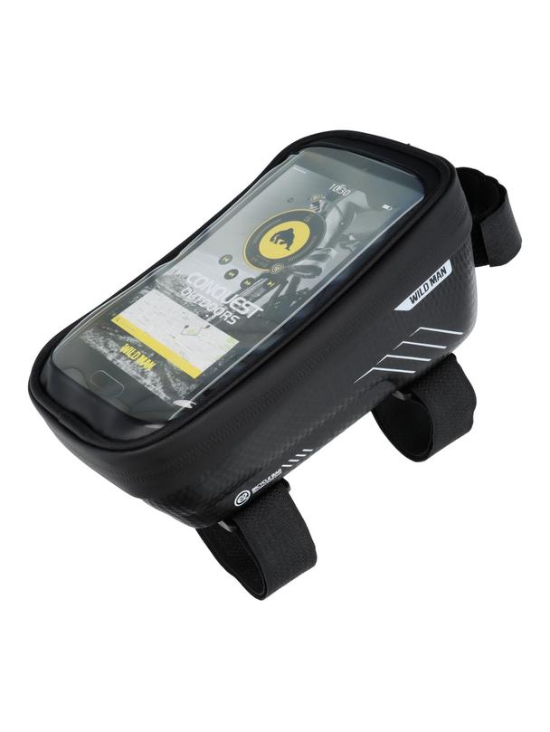 WILDMAN sakwa rowerowa na ramę na zamek  E2 1L ( 4" - 7" ) czarna