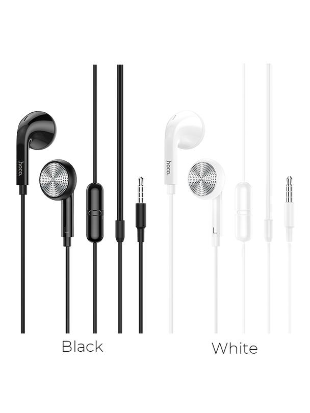 Słuchawki przewodowe douszne Jack 3,5 mm Hoco M73 czarne