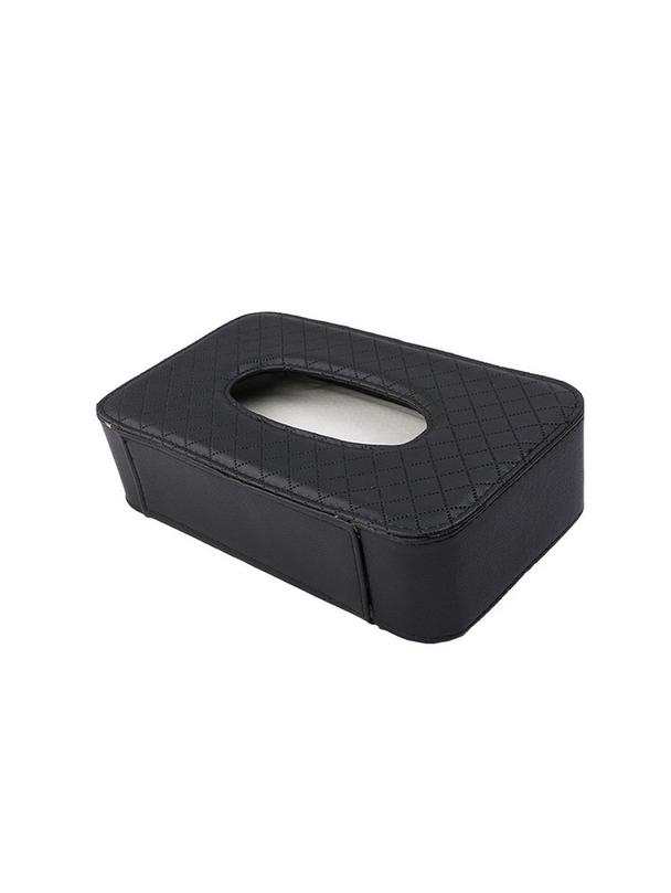 Pojemnik na chusteczki z paskiem czarny