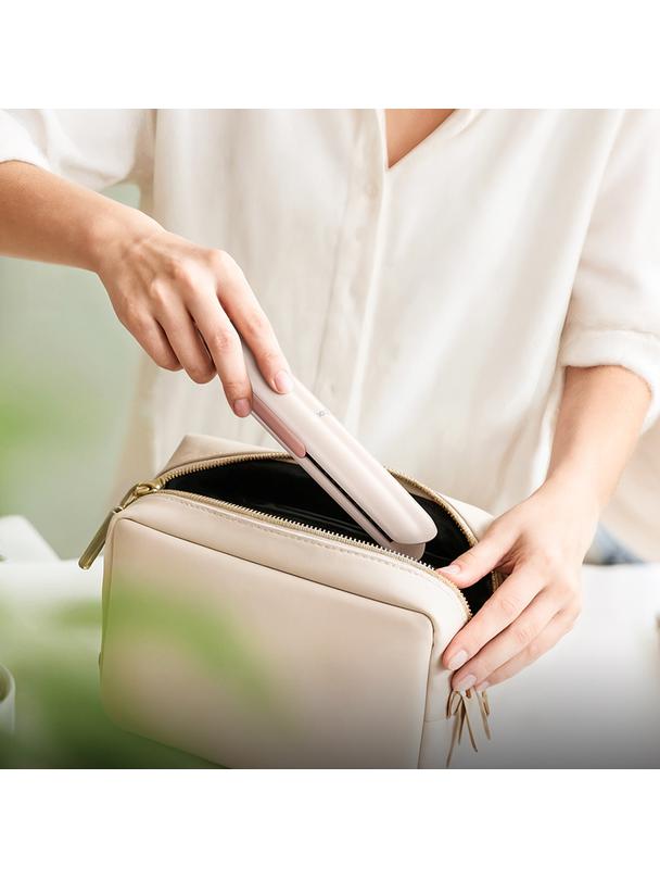 Prostownica do włosów Hoco HP46 różowa