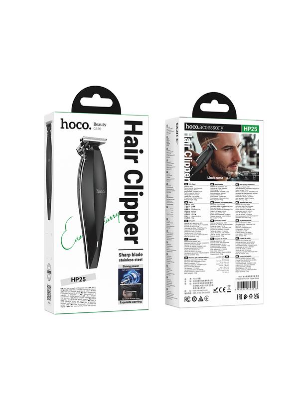 Maszynka do strzyżenia włosów Hoco HP25 czarna