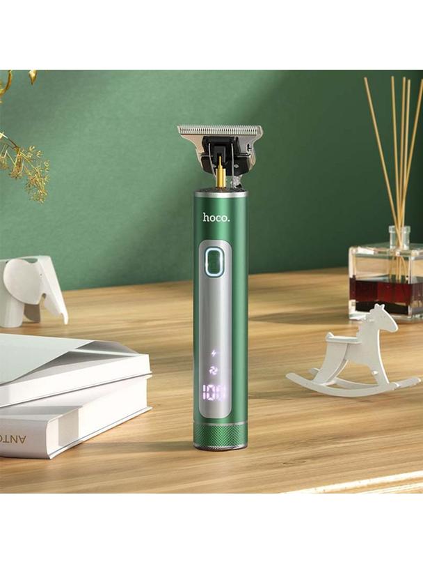 Maszynka do strzyżenia włosów Hoco DAR03 ciemno zielona