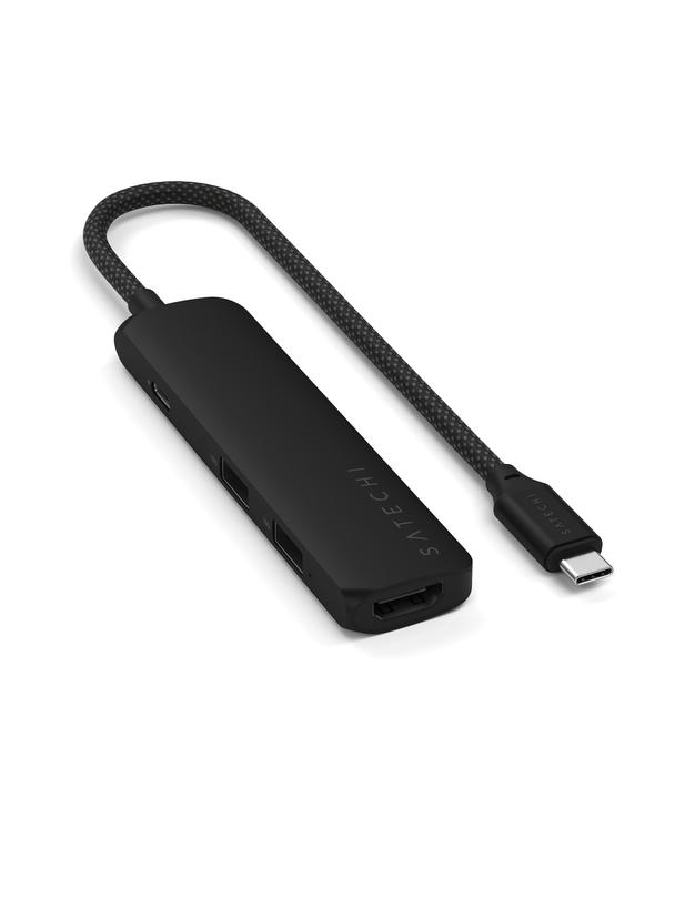SATECHI adapter HUB 4w1 Typ C ST-P4SK czarny
