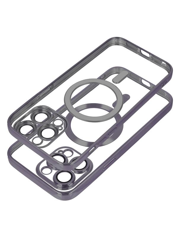 Futerał do Samsung A17 Electro Mag Cover zgodny z MagSafe czarny