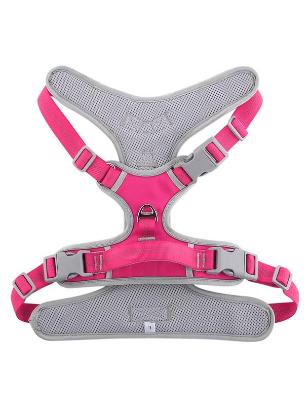 Szelki dla psa OXFORD B rozmiar L różowo szare