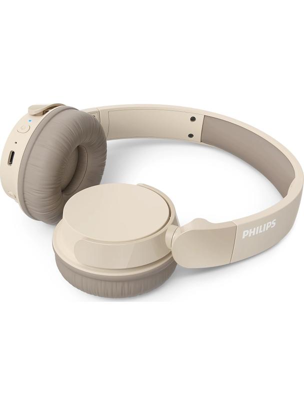 Słuchawki bezprzewodowe nauszne Philips TAH3209BG/00 beżowe