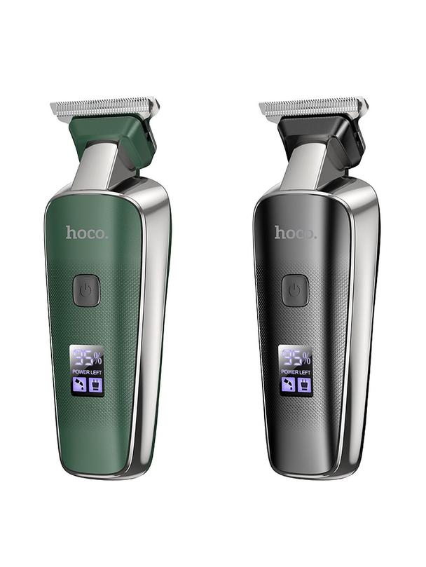 Maszynka do strzyżenia włosów Hoco z wyświetlaczem HP23 zielona