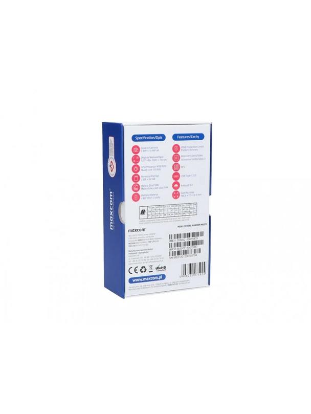 MAXCOM smartfon MS572 Strong czarny