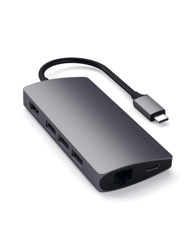 SATECHI adapter HUB 7w1 Typ C ST-TCMA2M szary