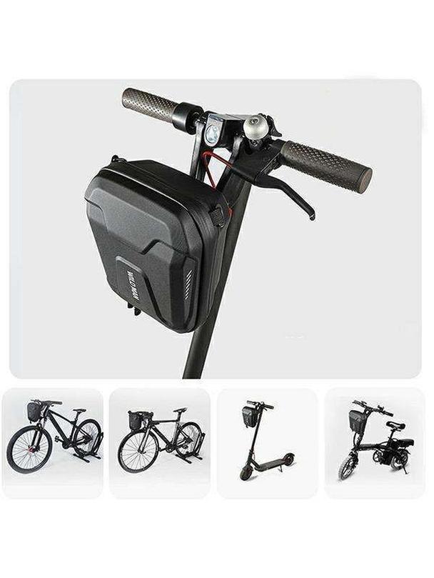 WILDMAN sakwa rowerowa na kierownicę na zamek 3L E8 czarna