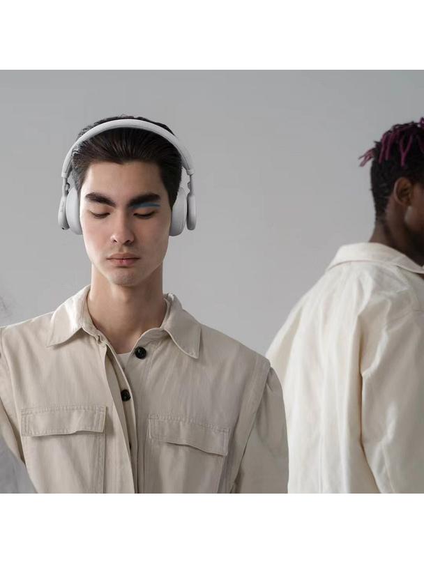 Słuchawki bezprzewodowe nauszne Forcell F-Audio Touch Beat ANC szare