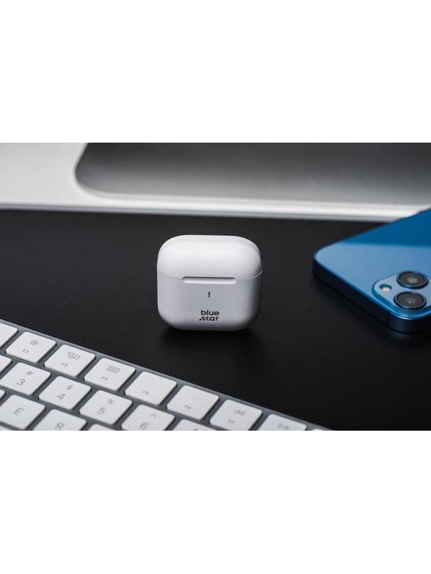 Słuchawki bezprzewodowe douszne Blue Star Nova Fi5 TWS białe