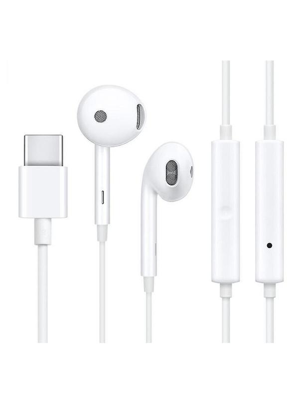Oryginalne Słuchawki przewodowe doszune USB C Oppo MH147 bulk białe