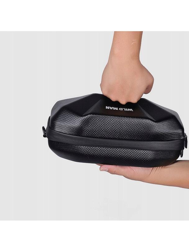 WILDMAN sakwa rowerowa na kierownicę na zamek 3,5L X9 czarna