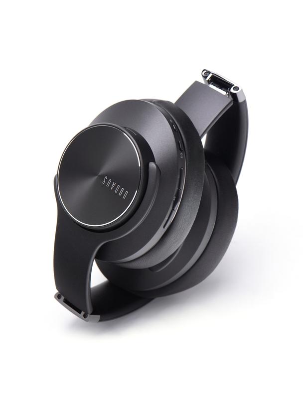 Słuchawki 2w1 bezprzewodowe nauszne Doqaus Vogue 5 czarne