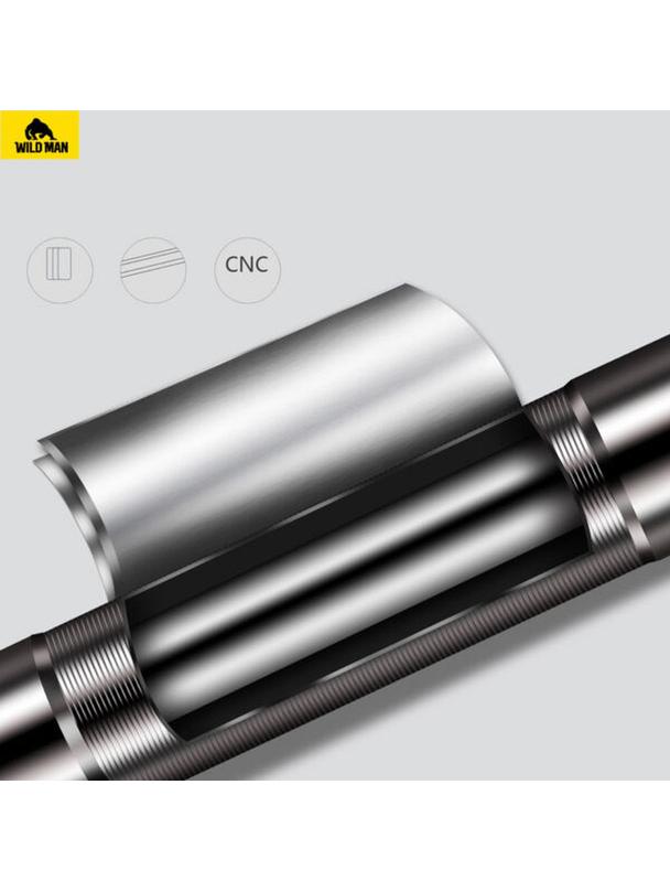 WILDMAN ręczna pompka rowerowa GK8 czarna