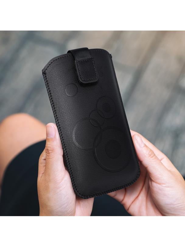 Futerał uniwersalny / wsuwka Deko - do Iphone X / XS / 11 Pro / Samsung A40/ S10e czarny