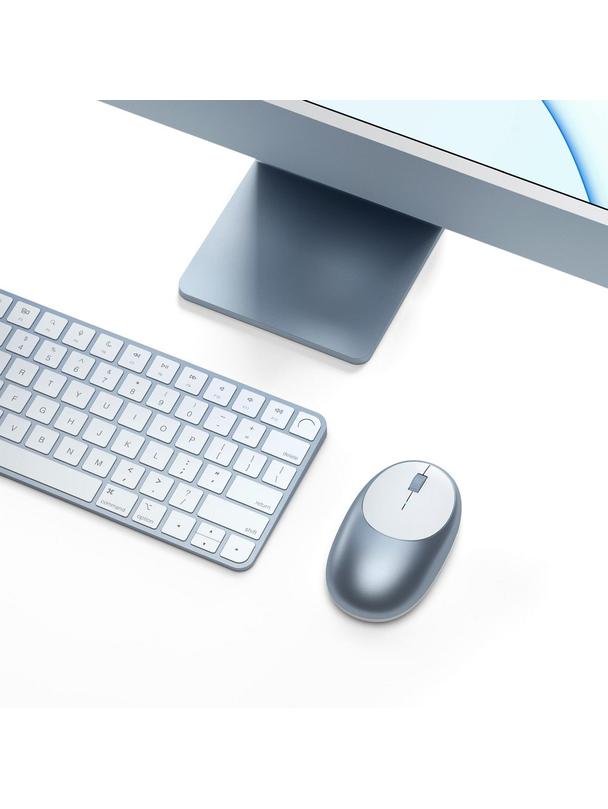 Myszka bezprzewodowa Satechi 1200 dpi bluetooth M1 niebieska