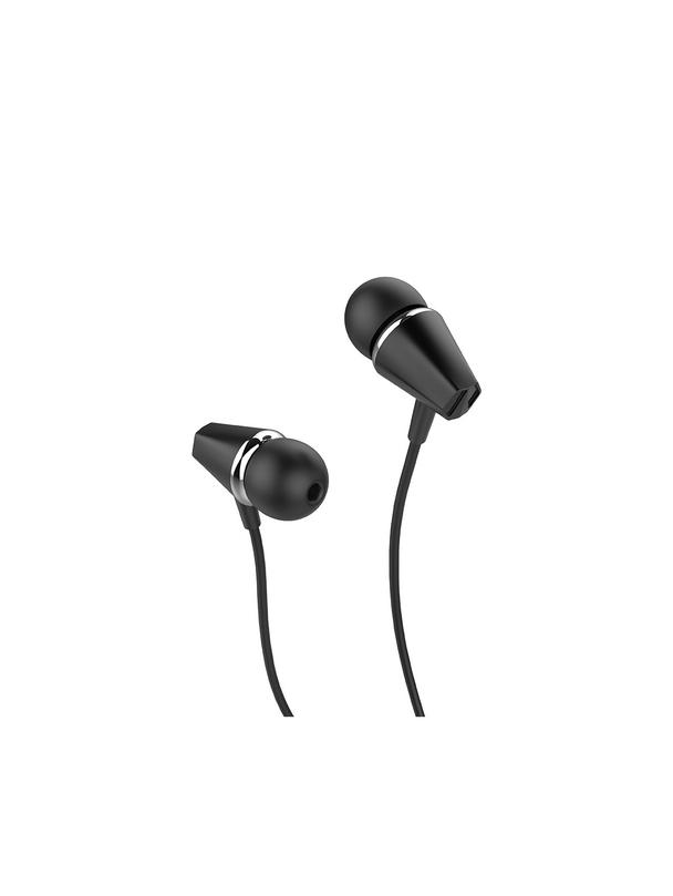 Słuchawki przewodowe douszne Jack 3,5 mm Hoco M34 czarne