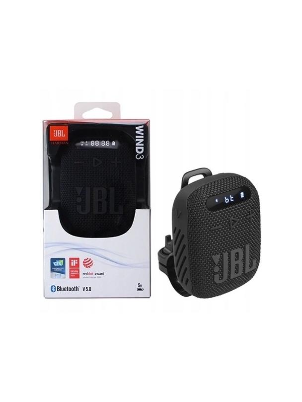 Głośnik bezprzewodowy JBL Wind 3 z uchwytem na kierownicę czarny