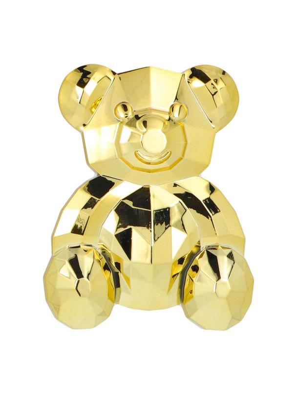 Stojak na telefon MIŚ - naklejany - złoty