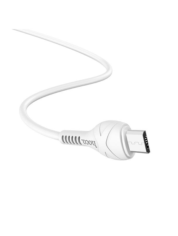 Kabel USB A do Micro USB Hoco 1 m X37 biały