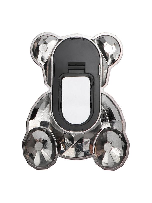 Stojak na telefon MIŚ - naklejany - czarny