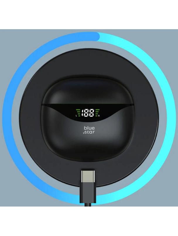 Słuchawki bezprzewodowe douszne Blue Star T60 TWS czarne