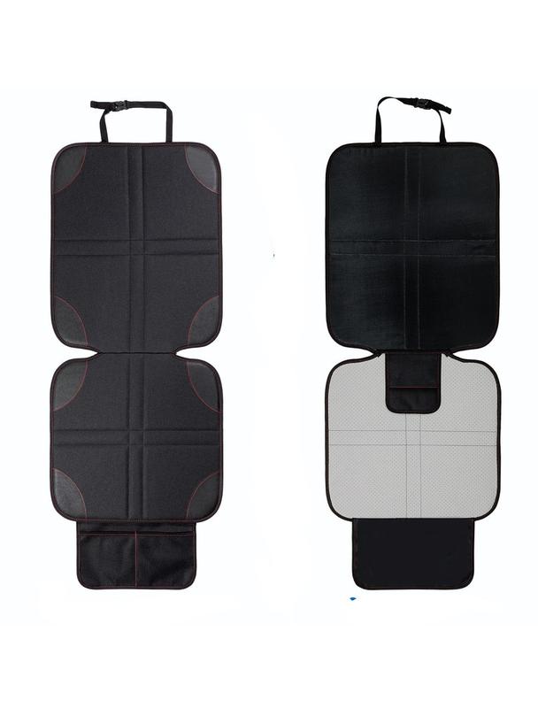 Mata ochronna na fotel samochodowy z organizerem czarna