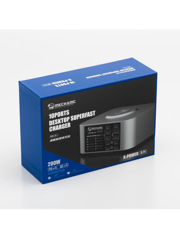 MECHANIC X-Power PLUS DC zasilacz serwisowy / ładowarka  200 W +