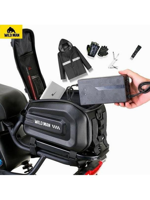 WILDMAN sakwa rowerowa na bagażnik 4L GD5 czarna