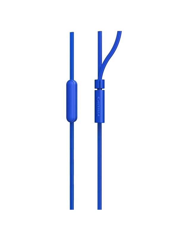 Słuchawki przewodowe douszne Jack 3,5 mm Philips TTAE1105BL niebieskie