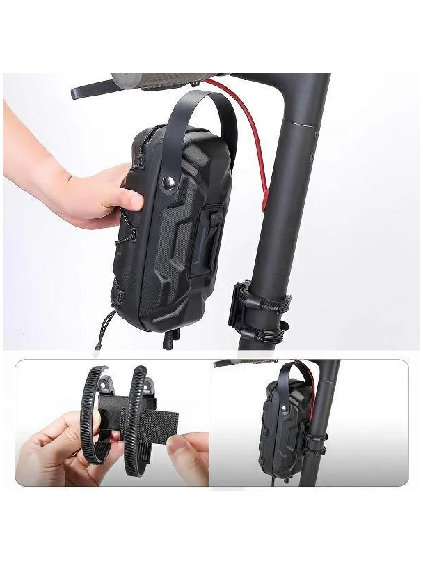 WILDMAN sakwa na kierownicę do hulajnogi wodoodporna 2L GD6X czarna