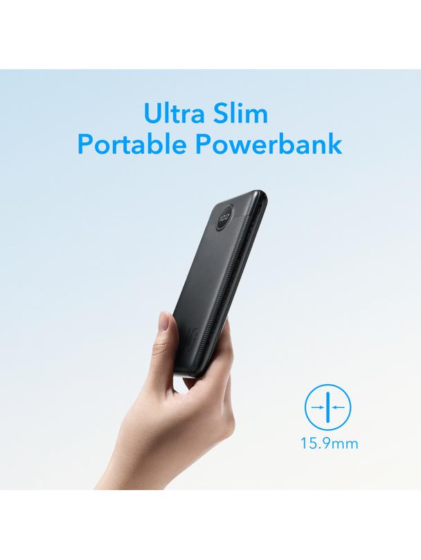 Powerbank Veger L10S (W1105PD) PD QC3.0 2A 20W 10000 mAh czarny 0INT