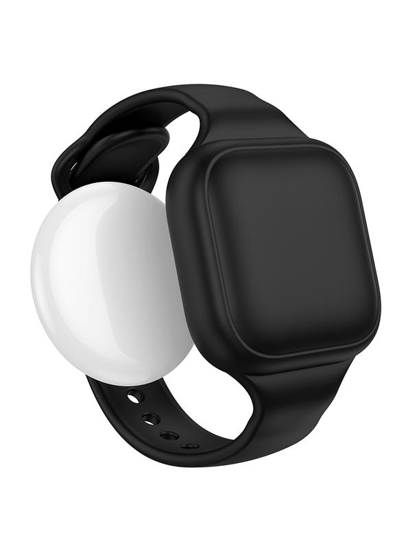 Lokalizator zgodny z Apple Find My Hoco w formie opaski E91E czarny