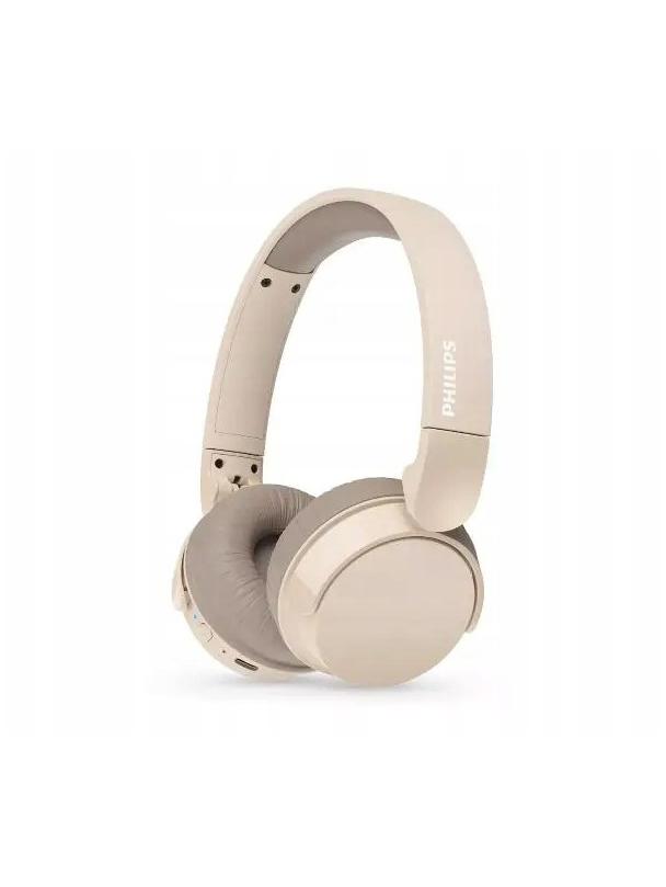 Słuchawki bezprzewodowe nauszne Philips TAH3209BG/00 beżowe