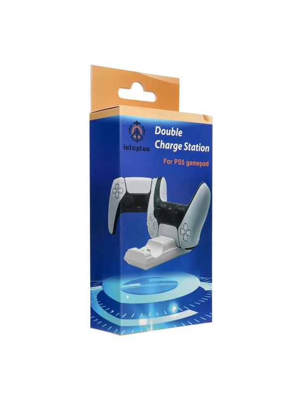 Podwójna stacja ładująca do padów PS5 P201 czarna