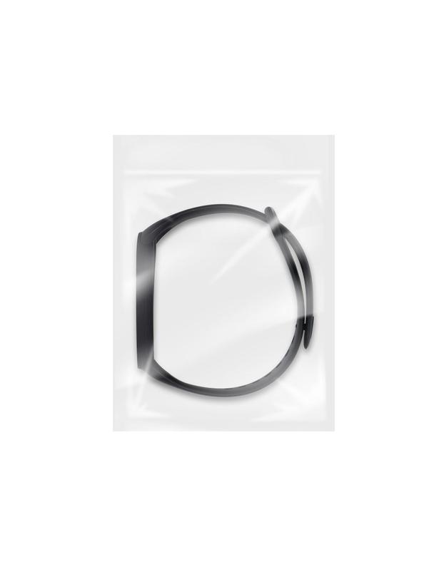 Pasek silikonowy do XIAOMI Mi Band 5 / 6 / 7 czarny (11)