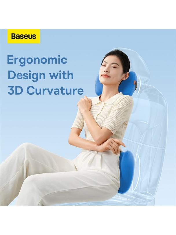 BASEUS poduszka samochodowa chłodząca odcinek lędźwiowy C20036402311-01 niebieska
