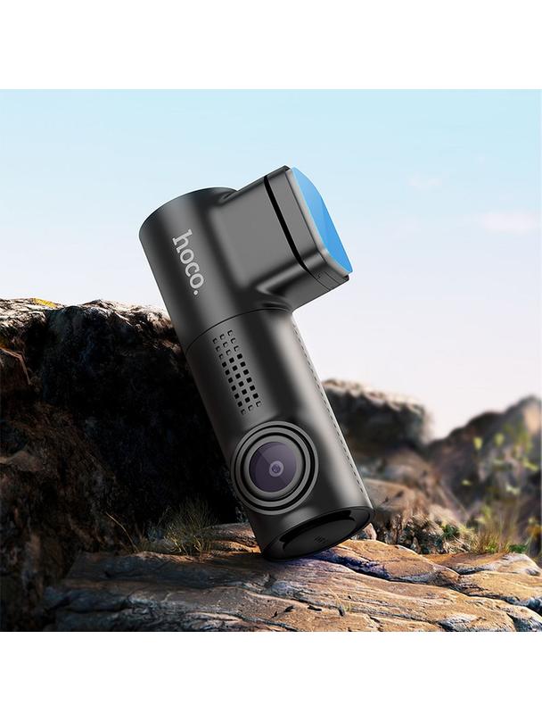 Kamera samochodowa Hoco z wyświetlaczem 0,96" 1080P/30fps DV1 czarna